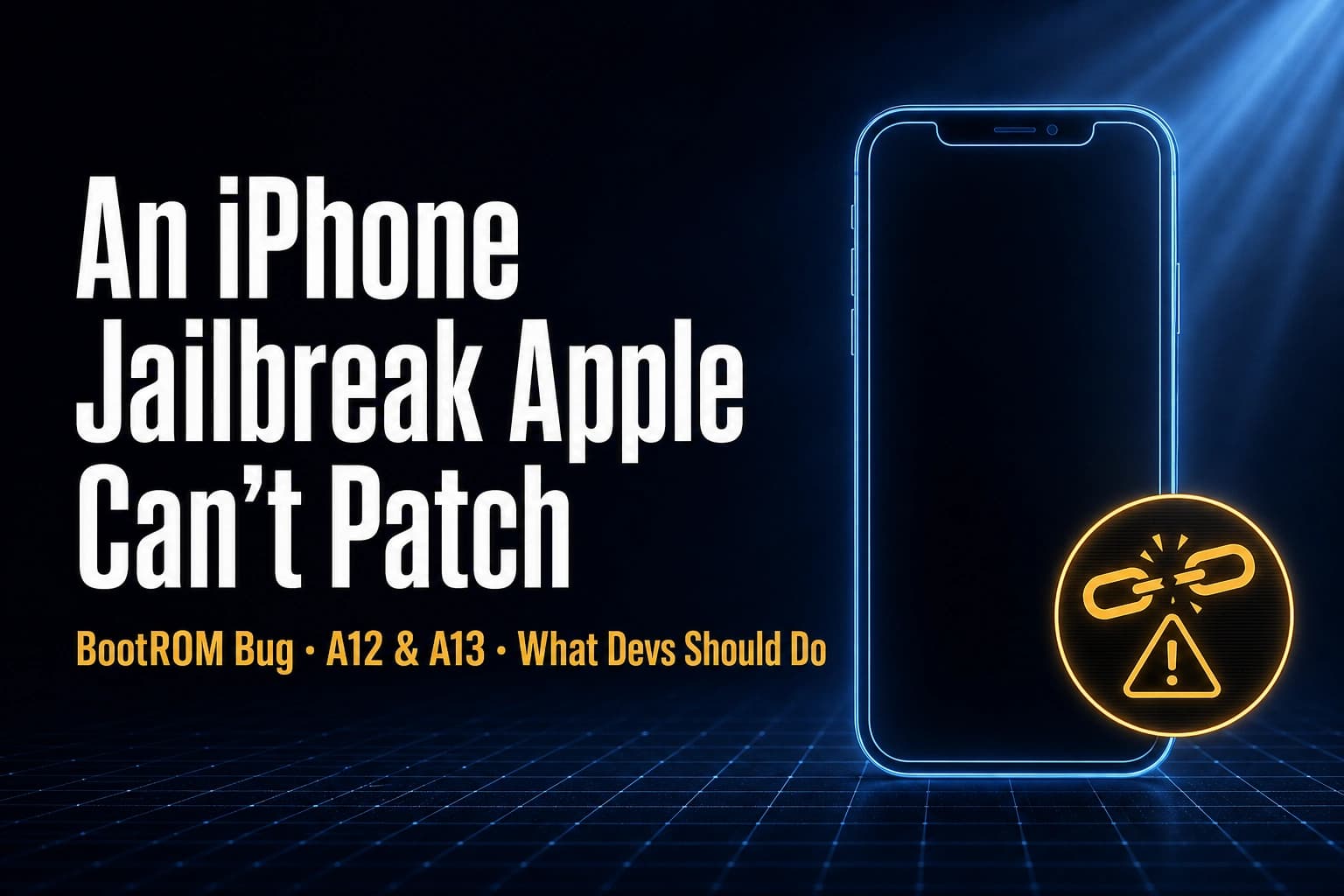 Researchers discover an unfixable iPhone jailbreak